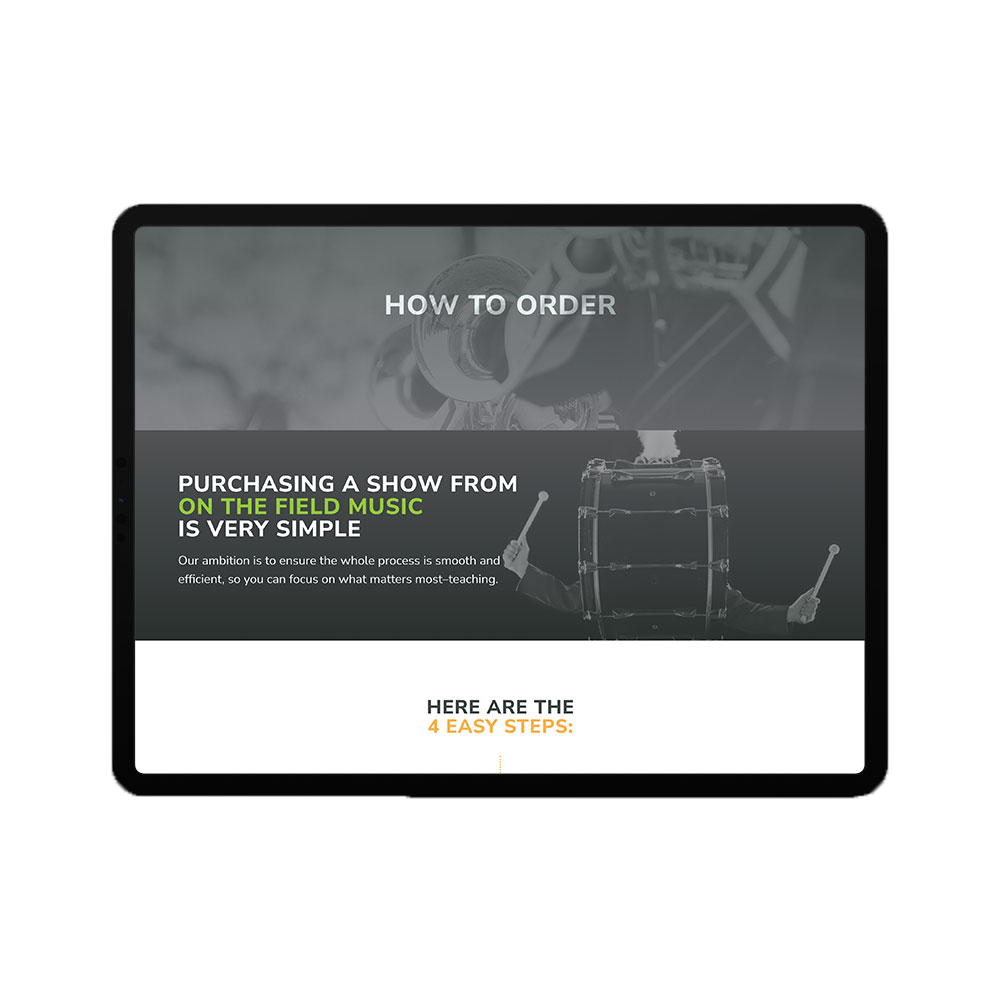 On the Field Music – Mobile Experience image 1