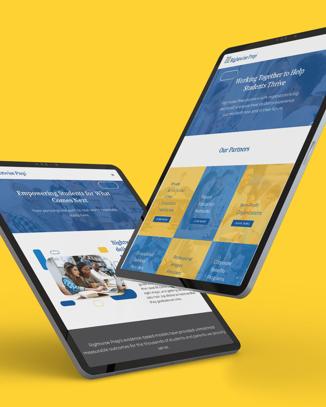 Rightwise Prep – Website - Mobile image 2