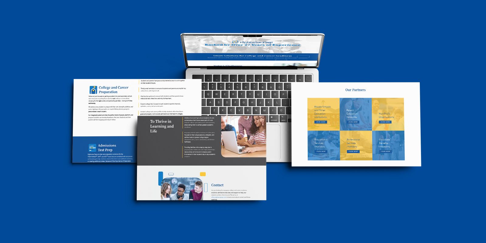 Rightwise Prep – Website Design image 1