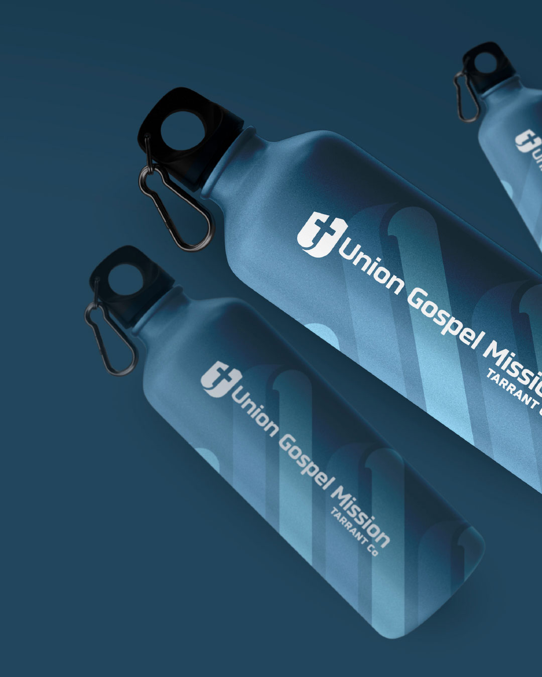 Union Gospel Mission of Tarrant County – ID Design & Water Bottle image 2