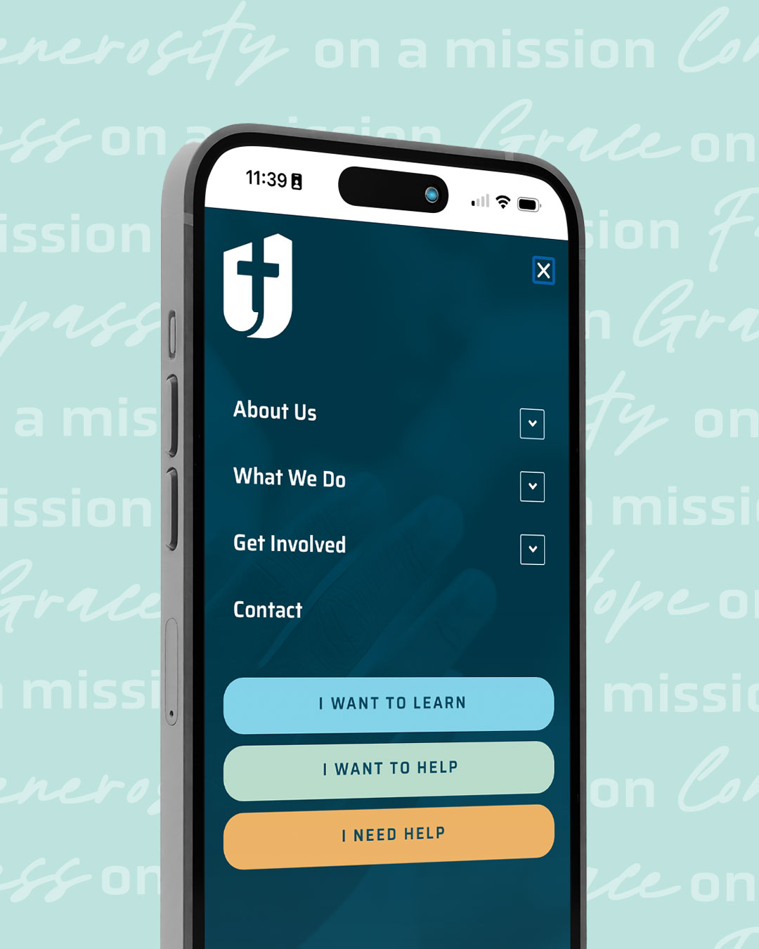 Union Gospel Mission of Tarrant County – Website Screens image 2