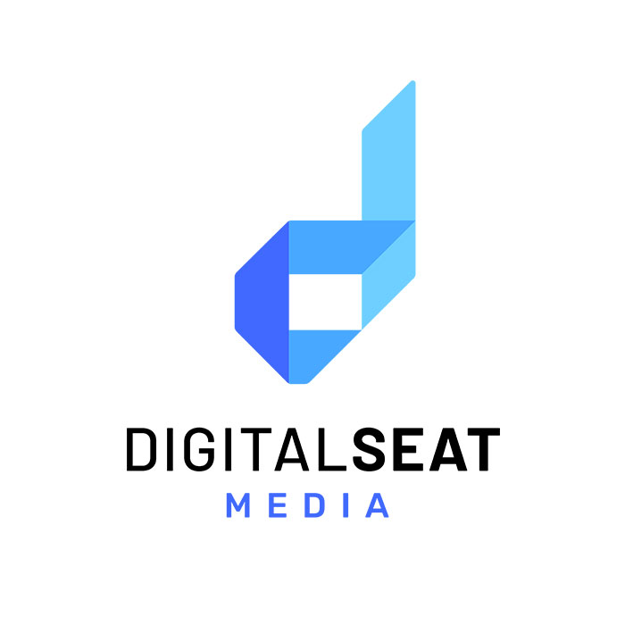 Digital seat media logo design package.